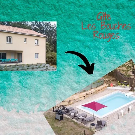 Holiday home Gite Les Bouches Rouges Avec Piscine Privee